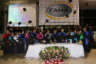 FAMA realiza Colação de Grau dos alunos concluintes do período 2017.1