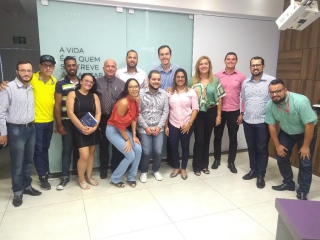 Turma de Auditoria da FAMA realiza visita à sede do Diretório Municipal de Aracaju do Partido Político Cidadania